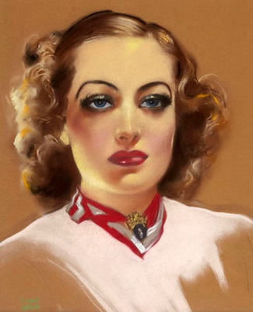 496x610 Joan Crawford American Gallery - Joan Crawford Painting