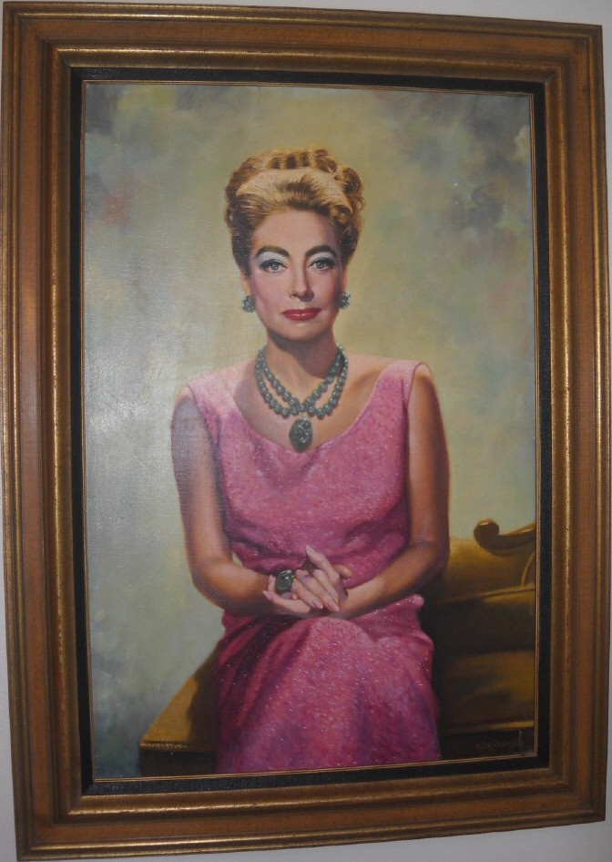 Joan Crawford Painting at PaintingValley.com | Explore collection of Joan Crawford Painting