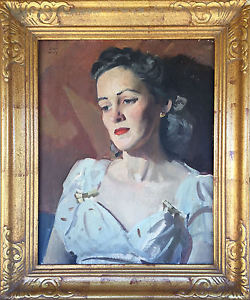 250x300 Beautiful Illustration By Notable Painter Edwin Henry Joan - Joan Crawford Painting