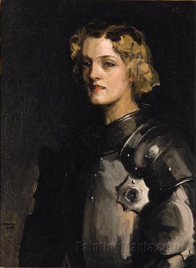 684x936 Portrait Of Pauline Chase As Joan Of Arc - Joan Of Arc Painting