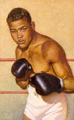 243x393 Joe Louis American Gallery - Joe Louis Painting