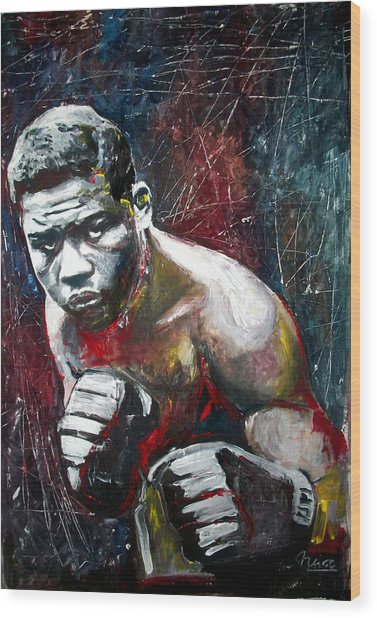 377x618 Joe Louis Painting By Marcelo Neira - Joe Louis Painting