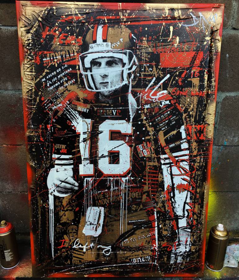 Joe Montana Painting at PaintingValley.com | Explore collection of Joe ...