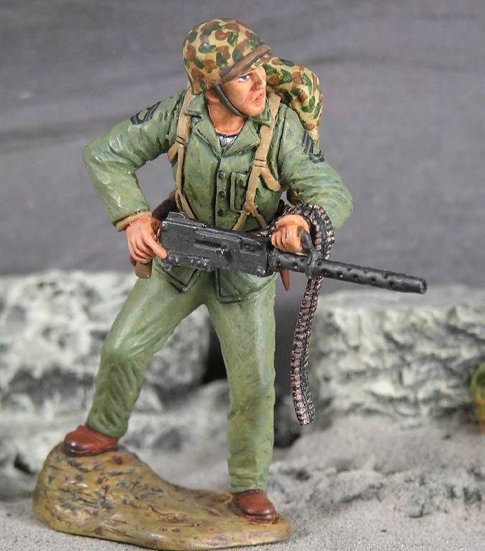 John Basilone Painting at PaintingValley.com | Explore collection of ...