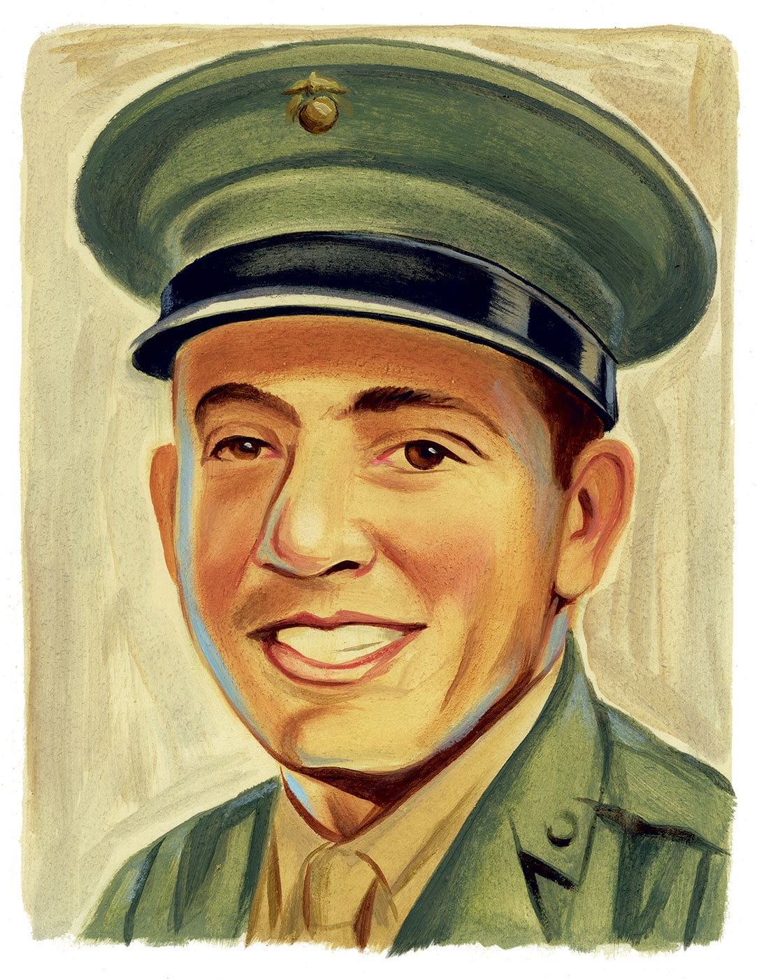 1083x1400 Columbus Day Without Columbus The Washington Post - John Basilone Painting