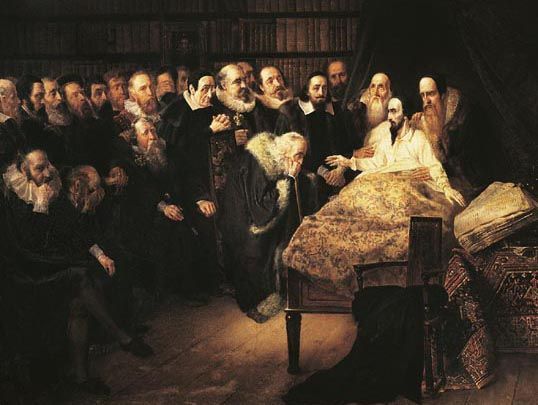 538x405 The Last Days Of John Calvin And His Death Zwinglius Redivivus - John Calvin Painting