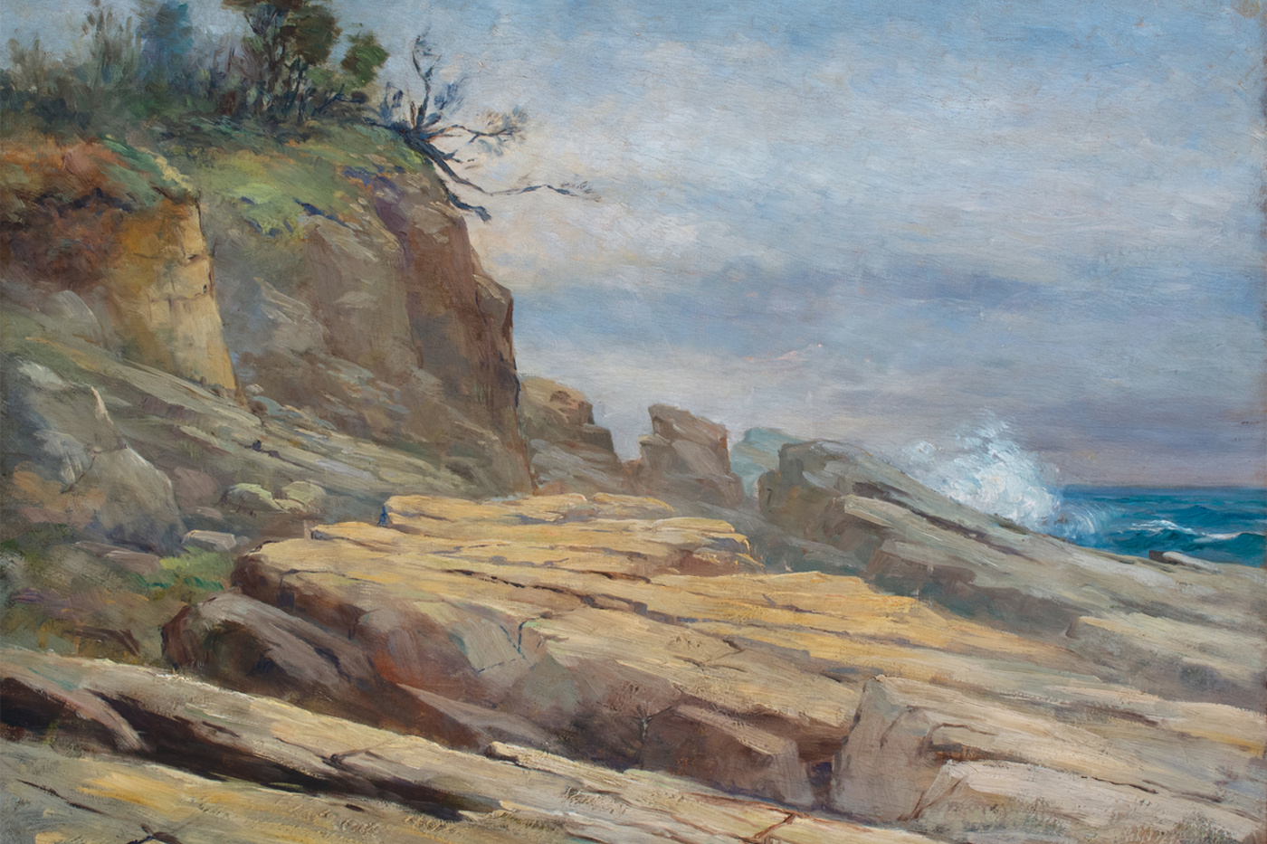 1400x933 Une Presents The Art Work Of John Calvin Stevens Une News - John Calvin Painting