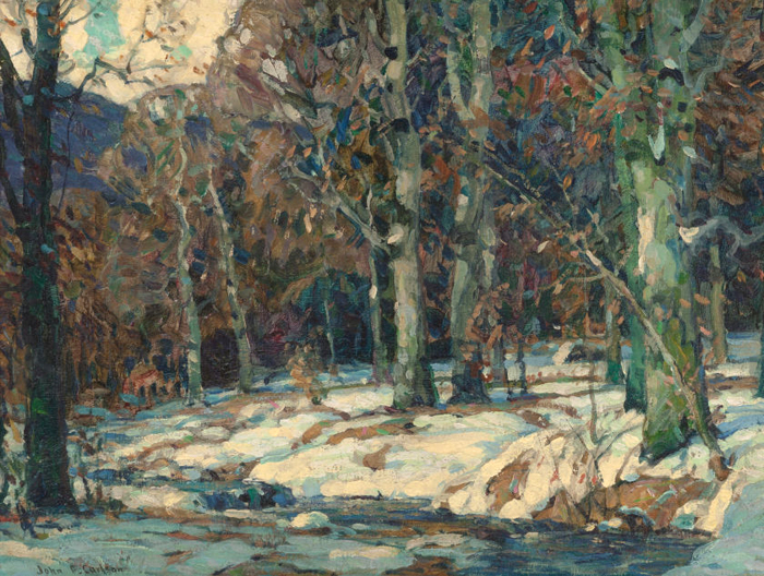 700x528 John F. Carlson Interview - John Carlson Painting