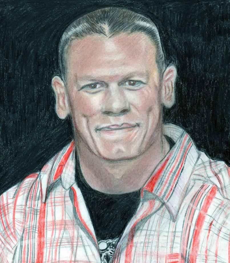 806x922 John Cena Damussman Foundmyself - John Cena Painting