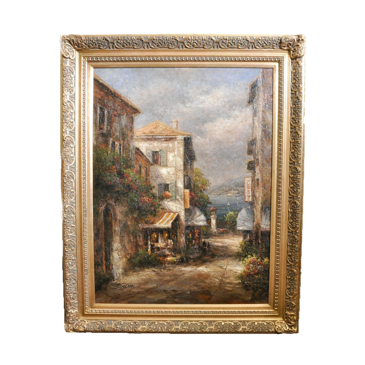 1452x1452 Original John Clark Oil Painting Ebth - John Clark Painting