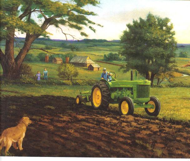 608x516 Ot No One Cares Any More. - John Deere Painting