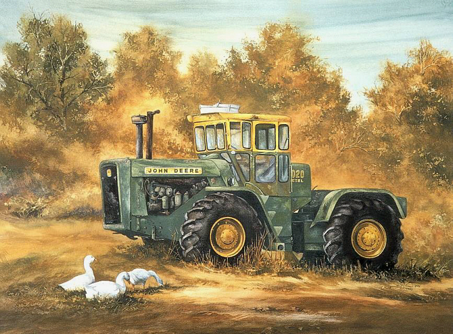 650x479 R. L. Crouse - John Deere Tractor Painting