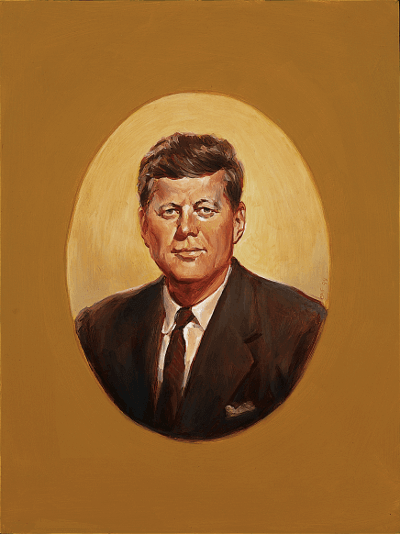 400x534 John F. Kennedy C Span Survey On Presidents 2017 - John F Kennedy Painting