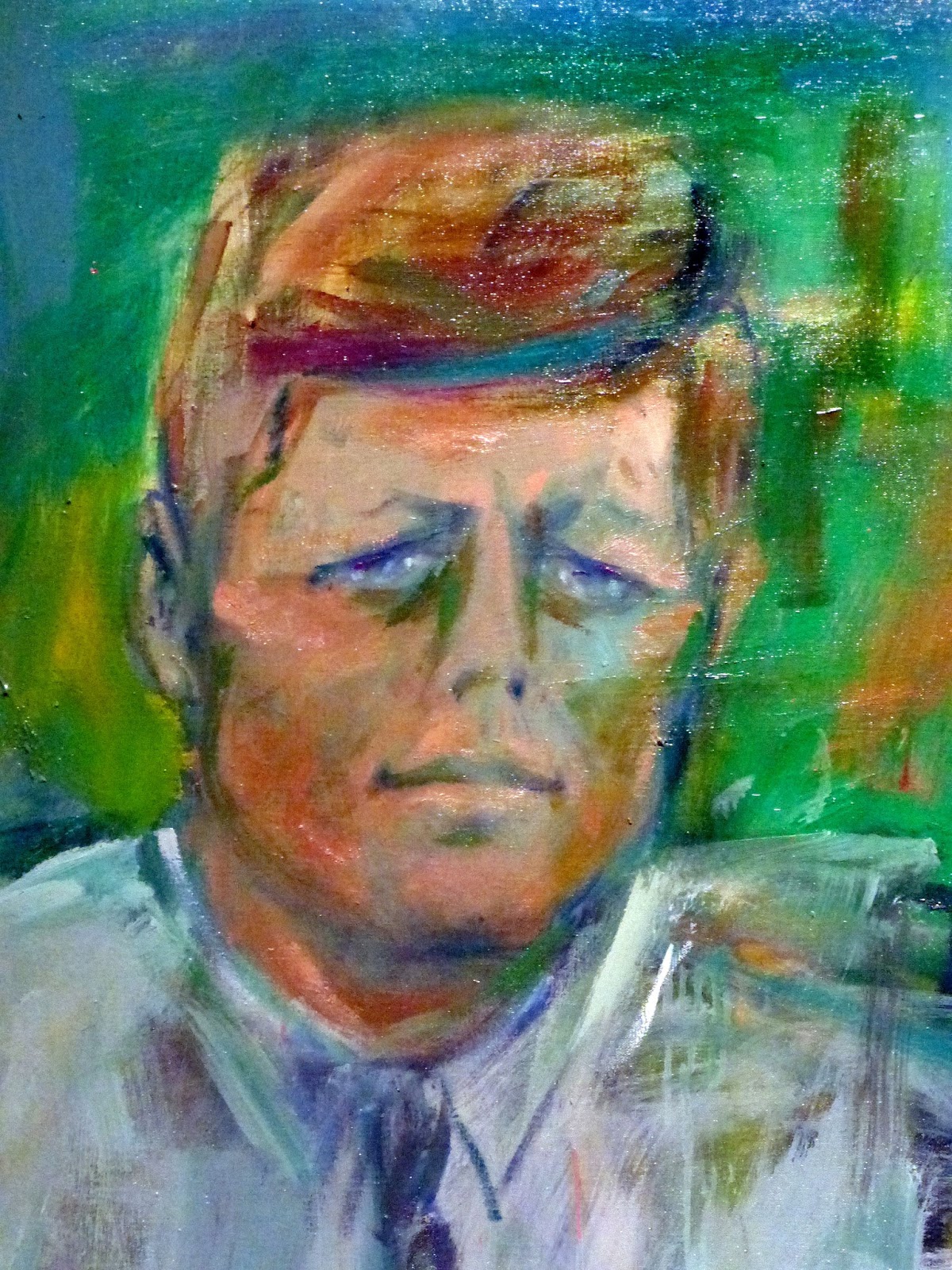 1200x1600 The Portrait Gallery John F. Kennedy - John F Kennedy Painting