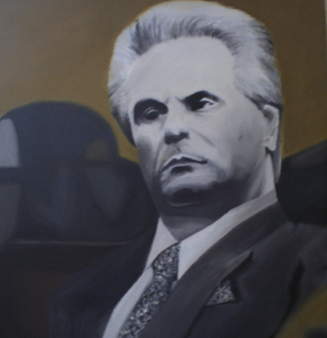 363x375 John Gotti Painting By Shuprintz - John Gotti Painting
