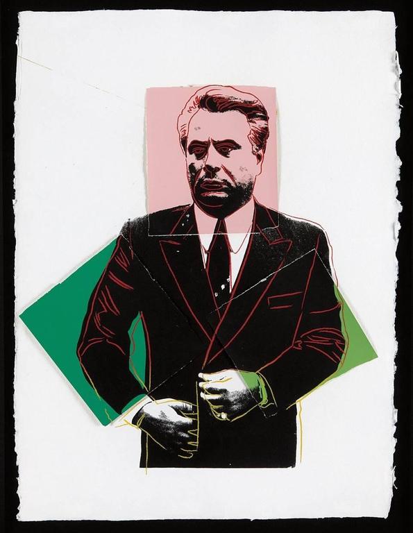 595x768 Andy Warhol - John Gotti Painting