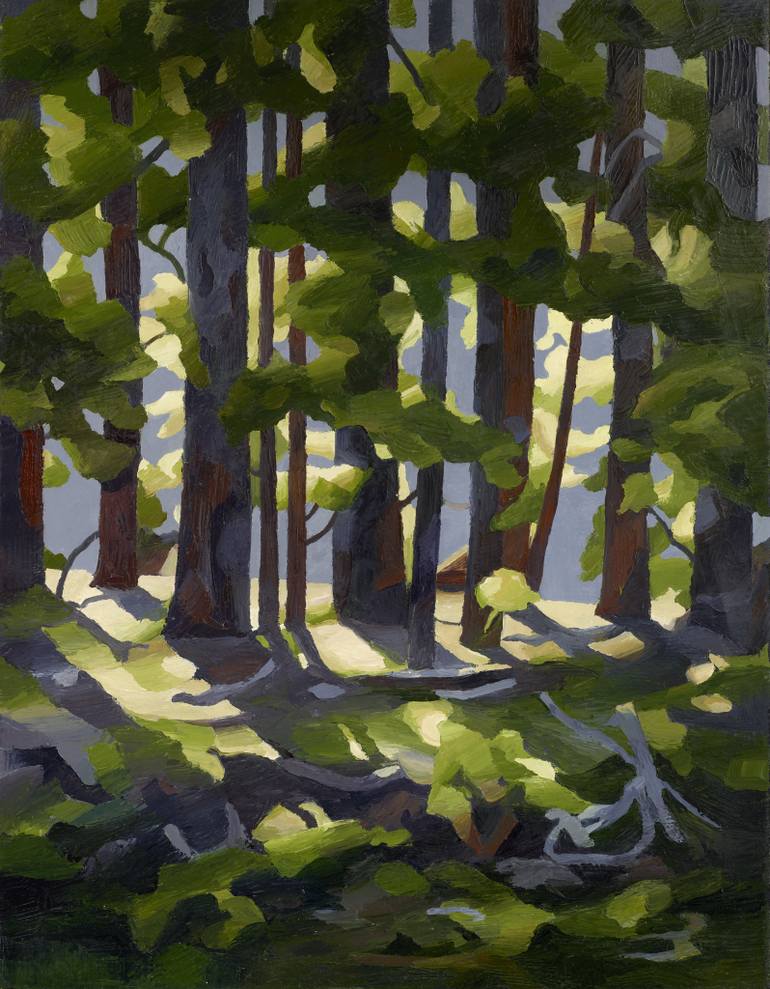 770x989 Saatchi Art Towards The Clearing Painting By John Hancock - John Hancock Painting