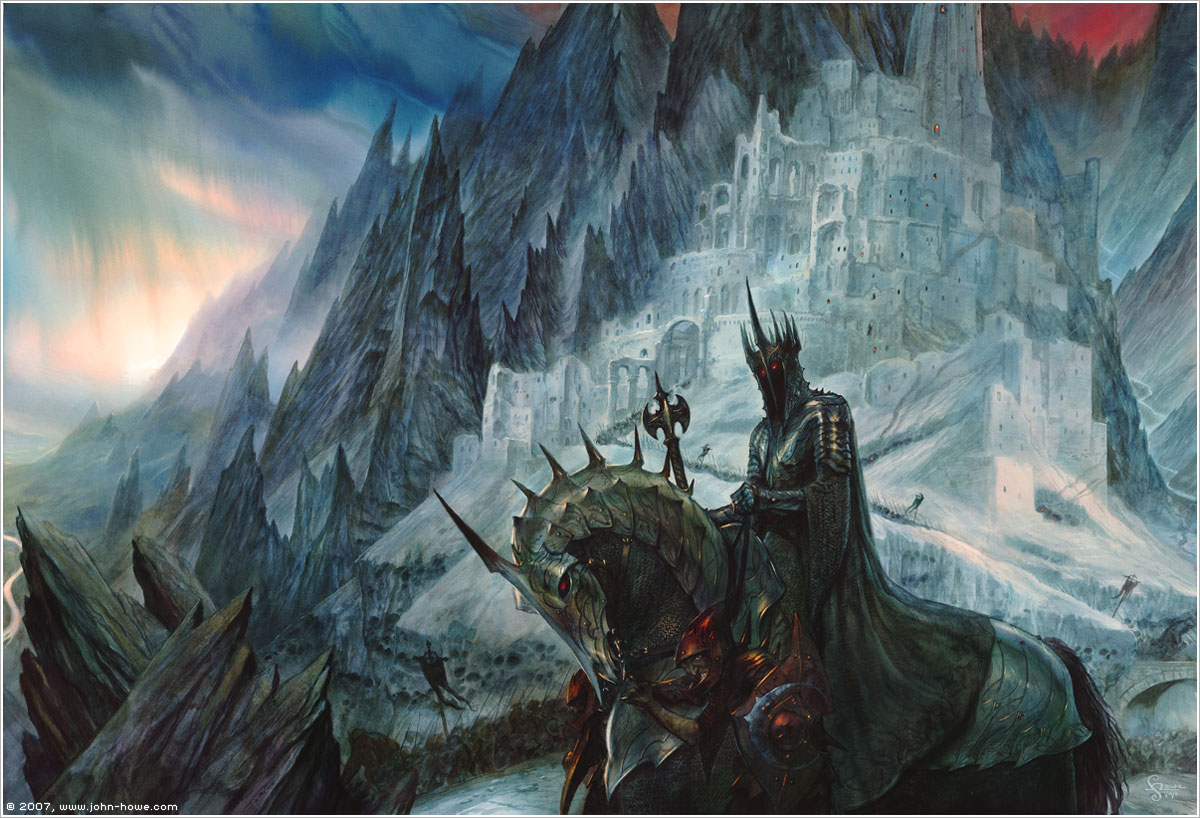 1200x818 Witch King John Howe Art Illustration Lord Of The Rings - John Howe Painting