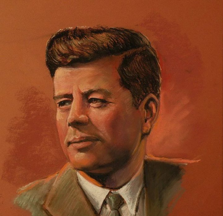 John Kennedy Painting at PaintingValley.com | Explore collection of ...