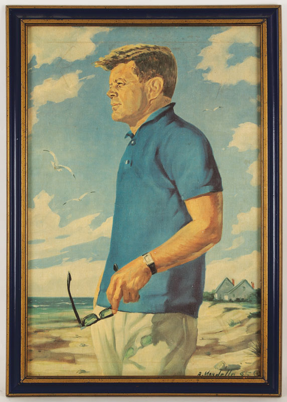 572x800 Lot Detail - John Kennedy Painting