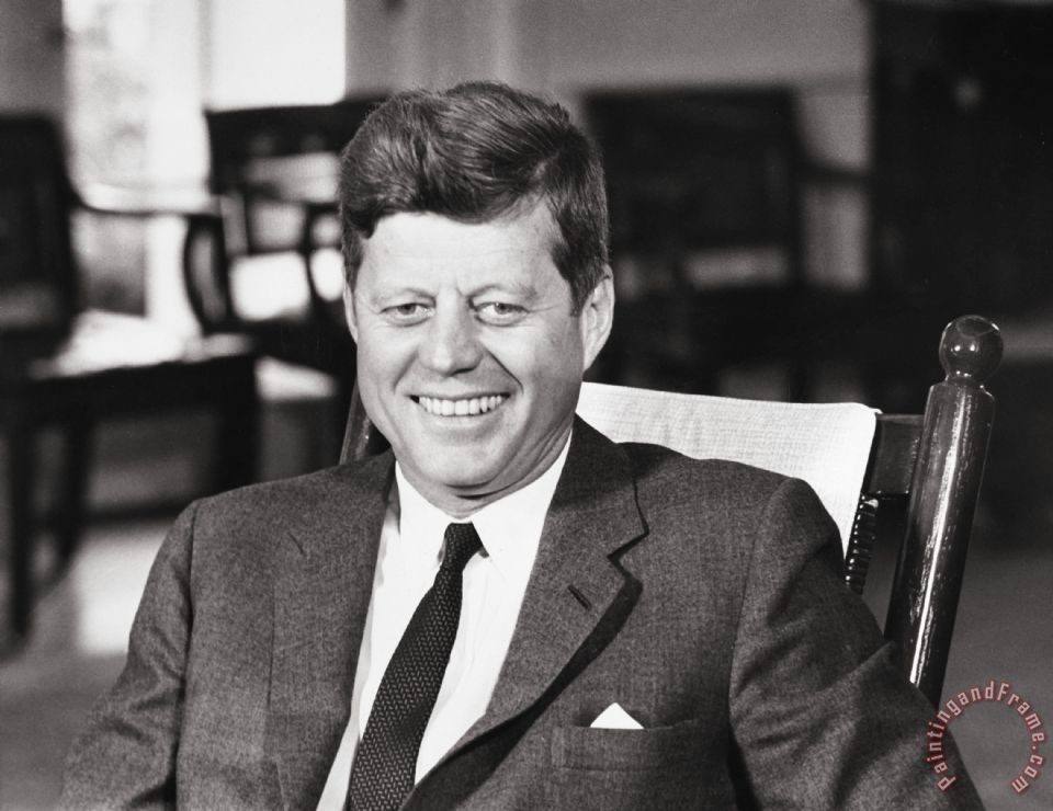 960x740 Others John F. Kennedy (1917 1963) Painting - John Kennedy Painting
