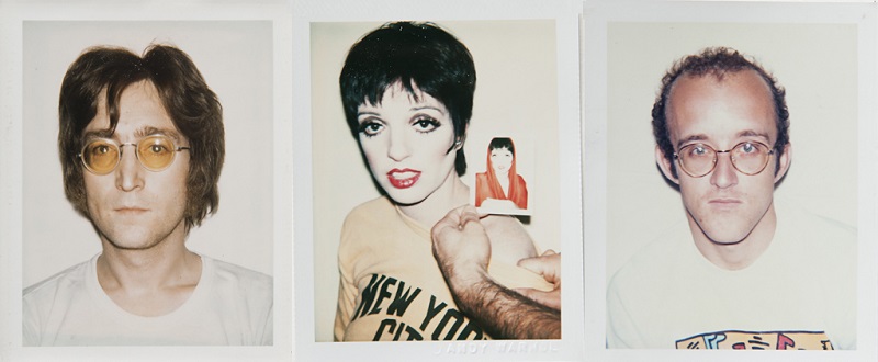 800x330 Polaroid Portraits Of Celebrities Taken By Andy Warhol Art Sheep - John Lennon Andy Warhol Painting