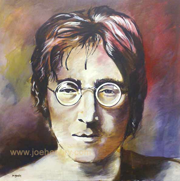 594x597 John Lennon Artwork - John Lennon Painting