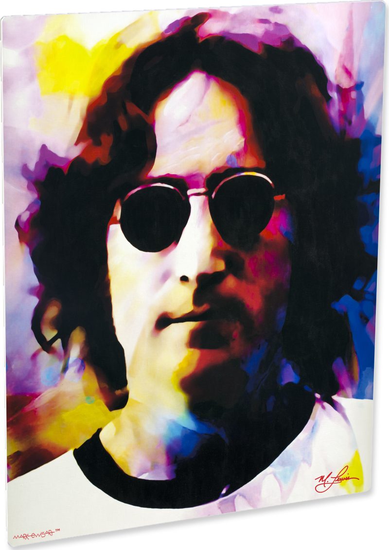 800x1132 Superb John Lennon Art Print Painting Wall Decor Mark Lewis Art - John Lennon Painting
