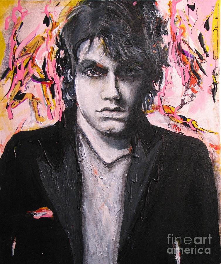 754x900 John Mayer Painting By Eric Dee - John Mayer Painting