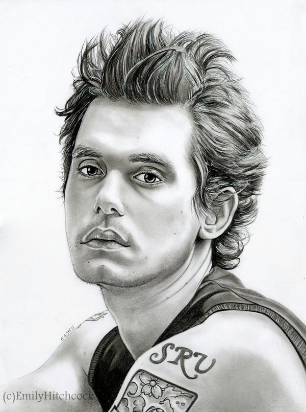 600x806 John Mayer By Emilyhitchcock - John Mayer Painting
