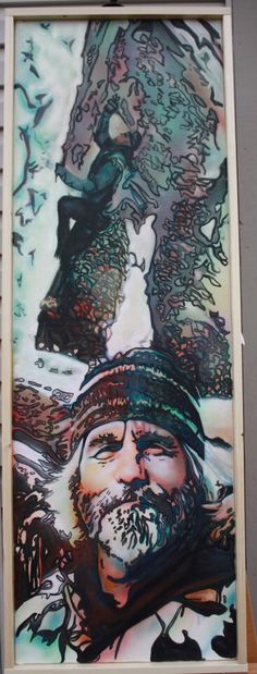 236x619 S.m.i.l.e.s. Fundraiser Sail Boat Airbrush And Acrylic. John - John Mayer Painting