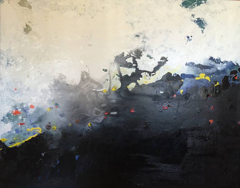 770x605 Saatchi Art Emoji Of A Wave, (Inspired By John Mayer) Painting By - John Mayer Painting