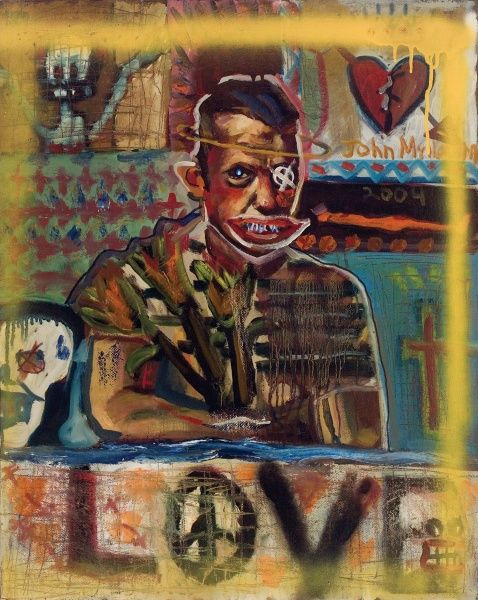 478x600 Like Many Musicians, John Mellencamp Is An Accomplished Artist - John Mellencamp Painting