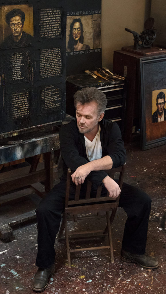 577x1024 Painting Is A Way For Me To Be By Myself' John Mellencamp On Life - John Mellencamp Painting