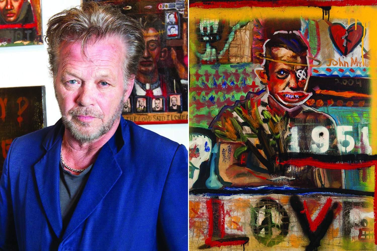 1500x1000 Proof John Mellencamp Is Actually A Really Talented Painter - John Mellencamp Painting