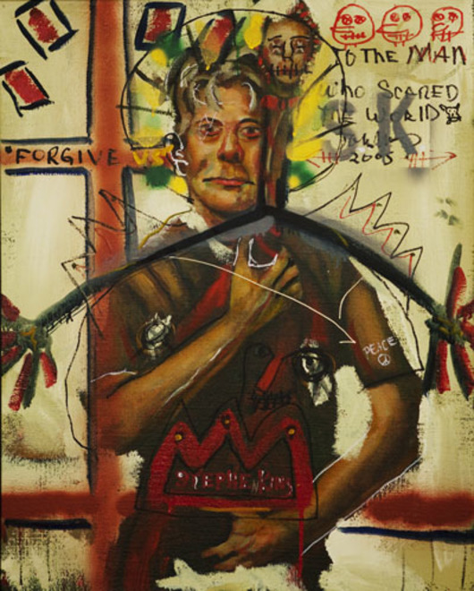 530x660 Skeletons In Our Shared Closet Artslant - John Mellencamp Painting