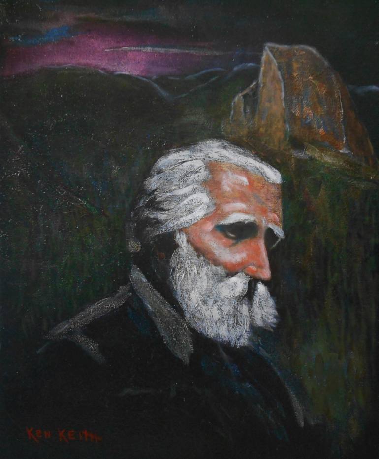 770x931 Saatchi Art John Muir Painting By Ken Keith - John Muir Painting