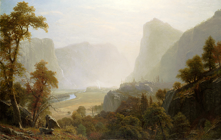 750x475 Story Of The Week Hetch Hetchy Valley - John Muir Painting