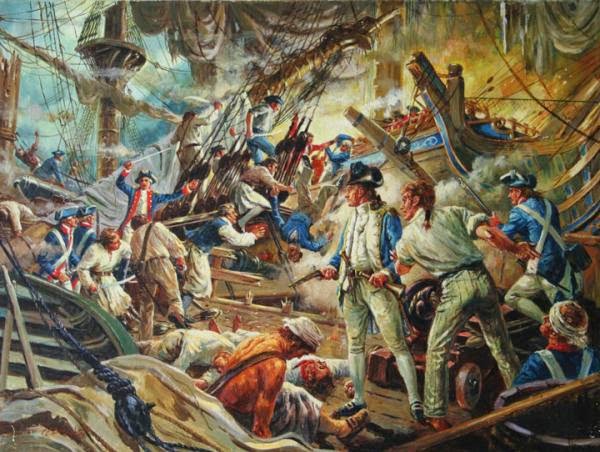 600x452 Navy Reads Captain John Paul Jones Conflicted - John Paul Jones Painting