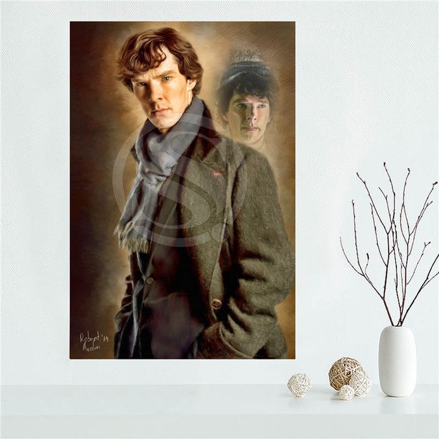 640x640 Y530l21 Custom Sherlock Doctor John Watson Canvas Painting Wall - John Sherlock Painting