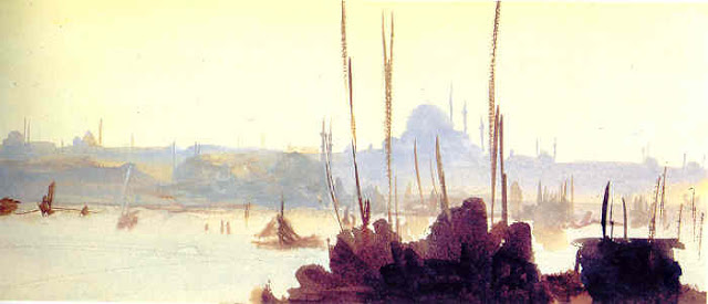 640x275 John Singer Sargent Hagia Sophia Mavi Boncuk - John Singer Sargent Hagia Sophia Painting