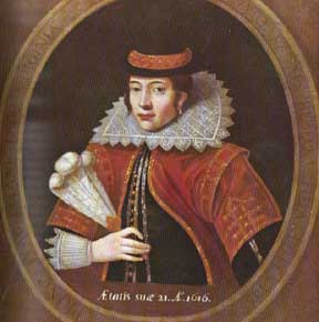 288x290 Pocahontas, Matoaka, Daughter Of Chief Powhatan - John Smith Painting