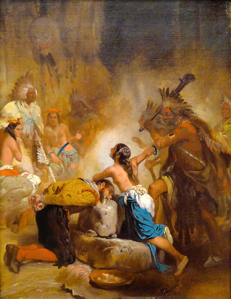 750x971 Filejohn Smith Saved By Pocahontas.jpg - John Smith Painting