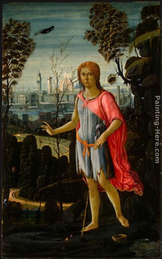 628x1000 Jacopo Del Sellaio Saint John The Baptist Painting Anysize 50% Off - John The Baptist Painting