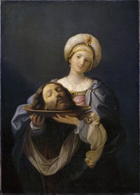 200x279 Salome Bearing The Head Of St. John The Baptist (Painting - John The Baptist Painting