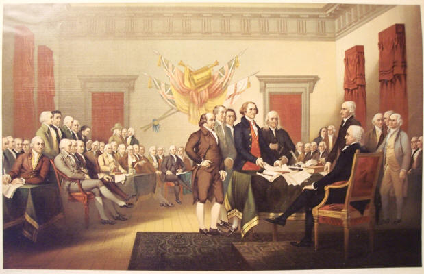 619x400 John Trumbull Clipart - John Trumbull Declaration Of Independence Painting