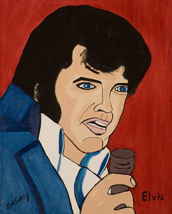 582x721 Art The Artwork Of John Wayne Gacy - John Wayne Gacy Painting