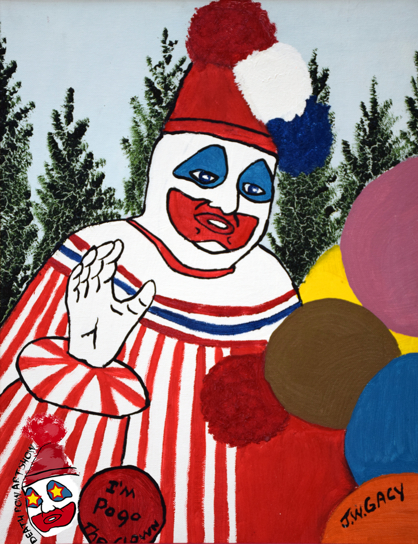 829x1080 John Wayne Gacy - John Wayne Gacy Painting