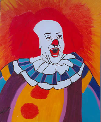 332x400 John Wayne Gacy Painting - John Wayne Gacy Painting Buy