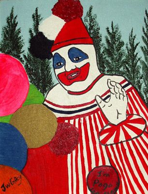 306x400 The Macabre Hobby Of Collecting Psychology Today - John Wayne Gacy Painting Buy